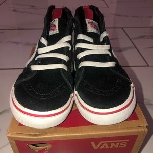Vans - Hightop Sk8 Little Girls Sneaker - Size 9.5